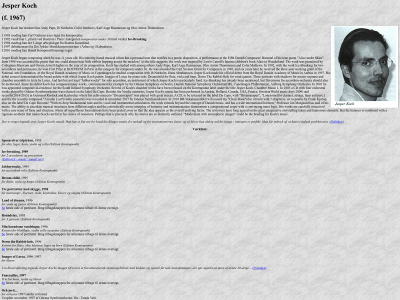 jesper-koch-composer.dk snapshot
