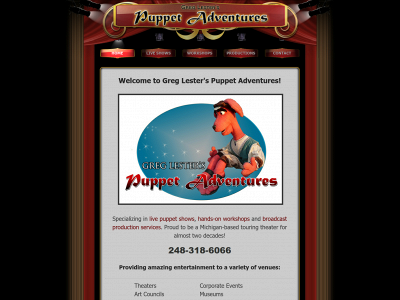 puppetadventures.info snapshot