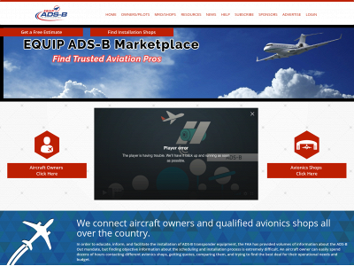equipads-b.com snapshot
