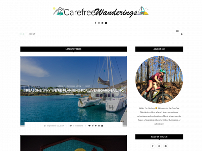 carefreewanderings.com snapshot