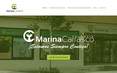 farmaciamarinacarrasco.es snapshot