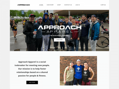 www.approachapparel.com snapshot