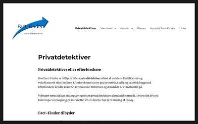 fact-finder.nu snapshot
