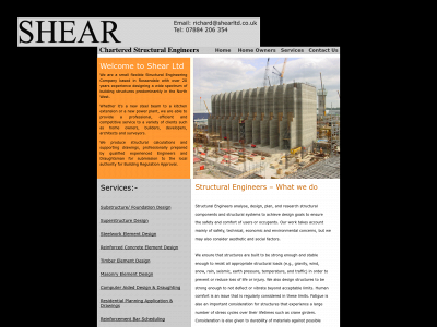 shearltd.co.uk snapshot