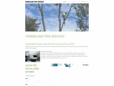 www.timberlandtreeohio.com snapshot