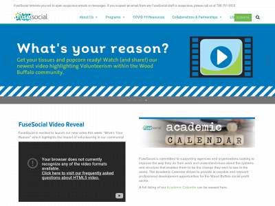 fusesocial.ca snapshot