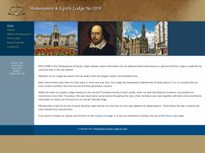 shakespeareequitylodge.co.uk snapshot