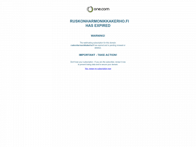 ruskonharmonikkakerho.fi snapshot