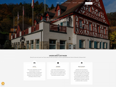 schwarzeradler-hotel.de snapshot