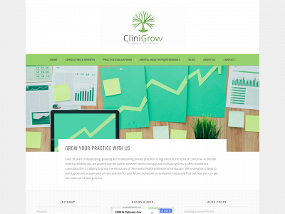 clinigrow.com snapshot