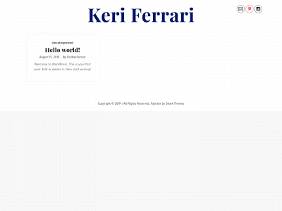 keriferrari.com snapshot