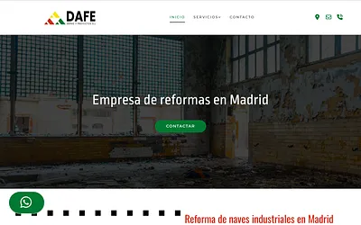 www.obrasyproyectosdafe.es snapshot