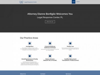 legalresponsecenter.com snapshot