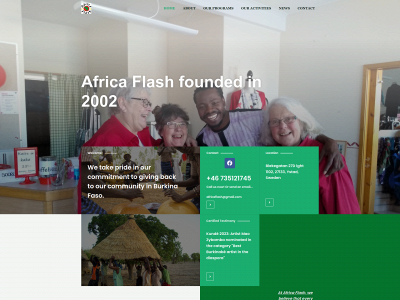 africaflash.se snapshot