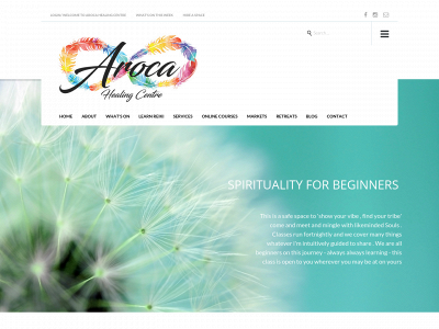 arocahealing.com.au snapshot