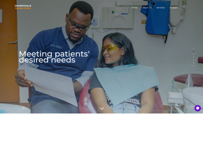 odontovilledentalclinics.com snapshot