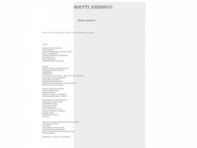 jojomat.one snapshot