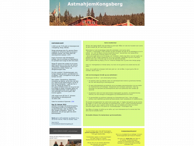 astmahjemkongsberg.dk snapshot