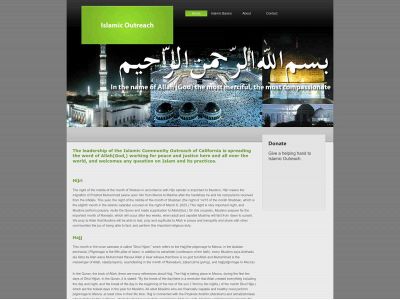 islamicoutreach.org snapshot