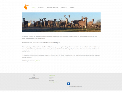 stenholmhjortevildt.dk snapshot