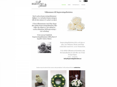 begravningsfloristen.se snapshot