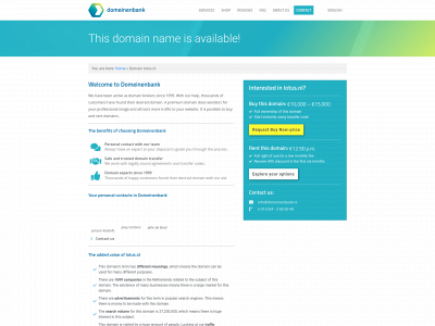 lotus.nl snapshot