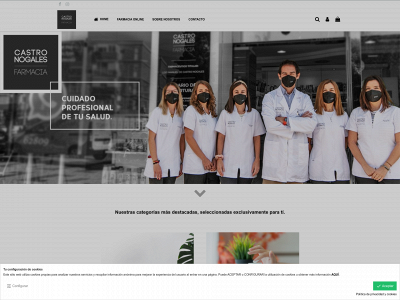 www.farmaciacastronogales.com snapshot