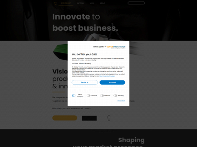 smarthead.be snapshot