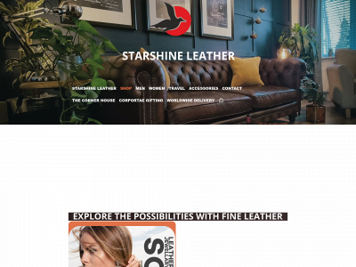 starshineleather.com snapshot