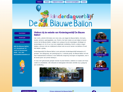 deblauweballon.nl snapshot