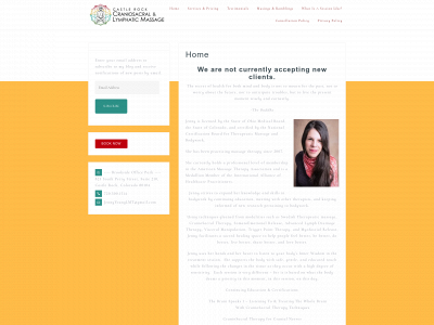 castlerockcraniosacral.com snapshot
