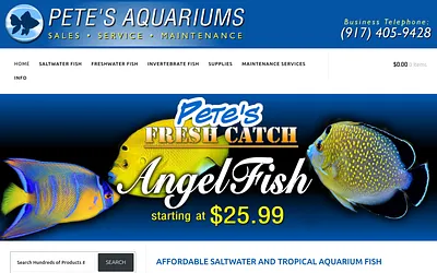 petesaquariums.com snapshot