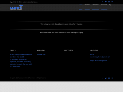 macksunexplained.com snapshot