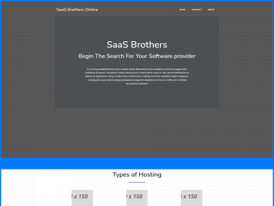 saasbrothersonline.com snapshot