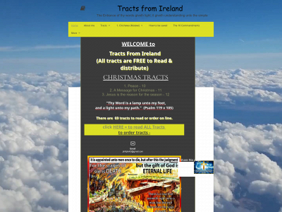 tractsfromireland.com snapshot