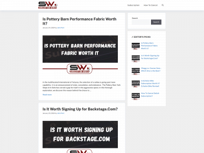 subscriptionworth.com snapshot