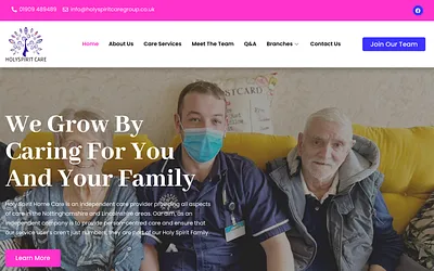 holyspiritcaregroup.co.uk snapshot