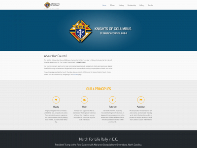 stmaryscouncil8684.org snapshot