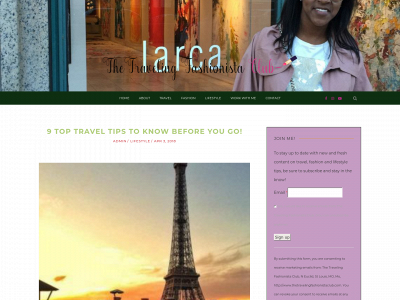 thetravelingfashionistaclub.com snapshot