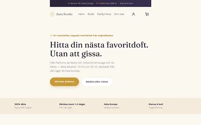 auranordicparfym.se snapshot