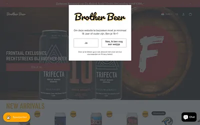 brother-beer.nl snapshot