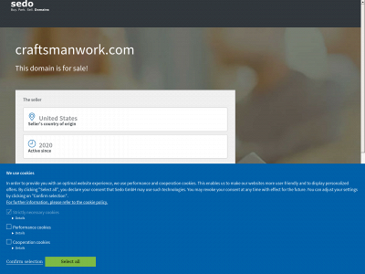craftsmanwork.com snapshot