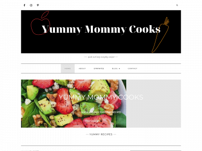 yummymommycooks.com snapshot