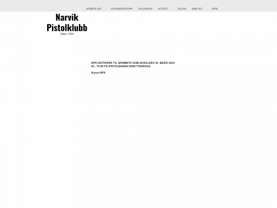 narvikpistolklubb.one snapshot