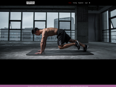 macedonwarrior.com snapshot