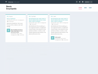 beautyencyclopedia.net snapshot
