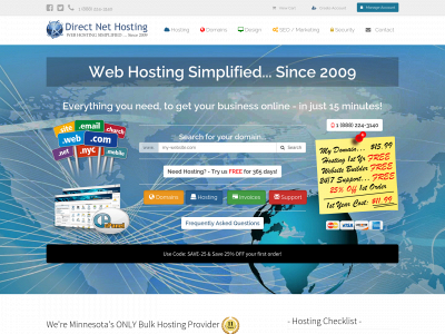 directnethosting.com snapshot