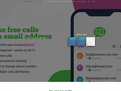 clicktocallapi.com snapshot