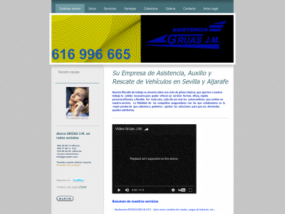 www.gruasjm.com snapshot