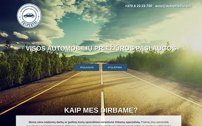autoprieziura.lt snapshot